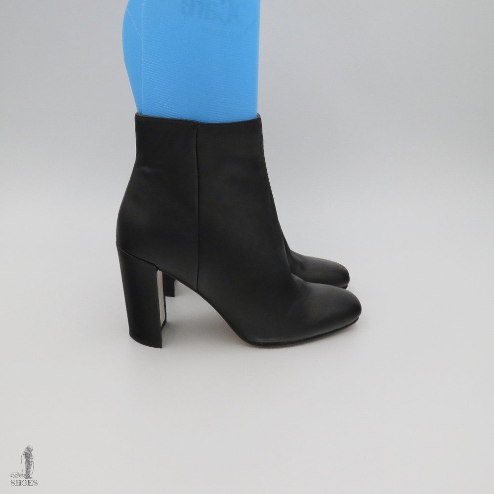 Dolce Vita Black Zip Ankle Boots